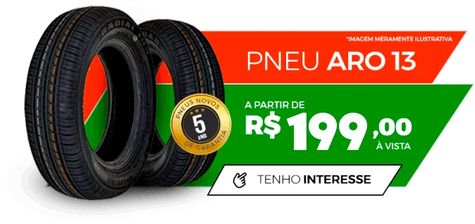 Comprar Pneu Aro 13 na Asa Norte